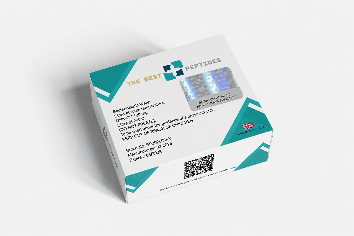 The Best Peptides — verified research peptide packaging